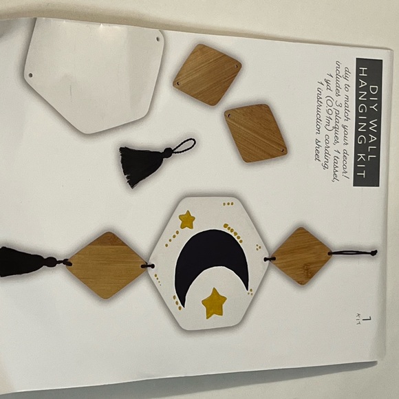 New Paint Your Own (PYO) Hexagon Wall Hanging Kit Crafting - Picture 2 of 14